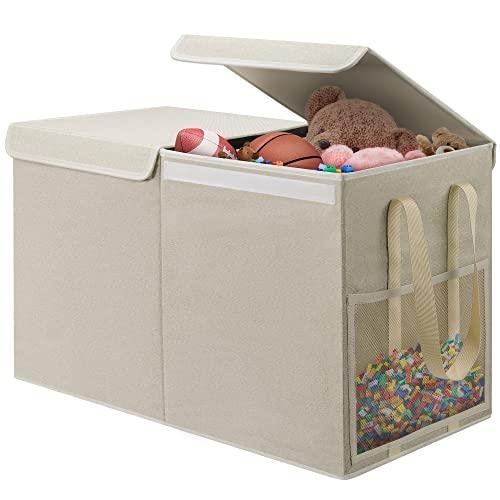 Review: Heavy Duty Large Toy Box for Boys Girls Toy Storage Organizer