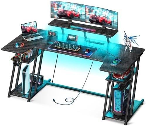 Review: MOTPK Gaming Desk with LED Lights