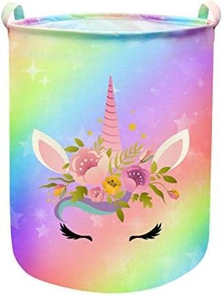 Unicorn Laundry Basket Review: Cute, Waterproof & Multifunctional Storage Bin