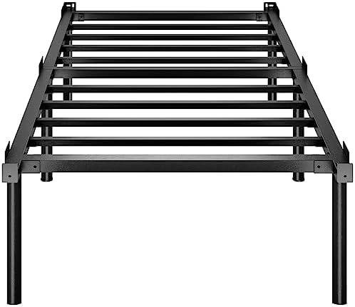 Review: HAAGEEP 20 Inch Tall Twin Metal Bed Frame – No Box Spring Needed