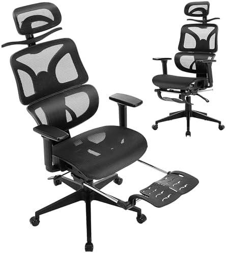 VECELO Swivel Ergonomic High Back Mesh Office Chair Review: Comfort and Efficiency in Black