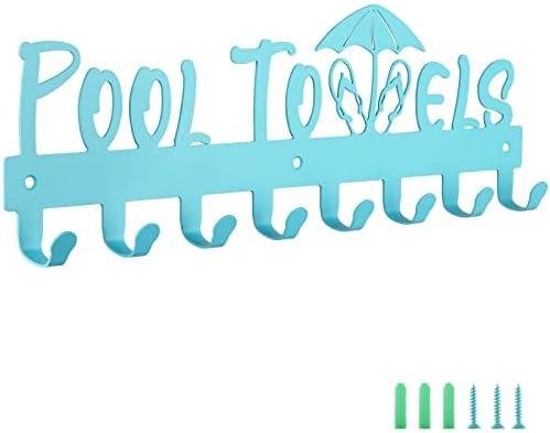 Review: IBosins Pool Towel Rack – Sturdy, Cute, and Easy to Install!