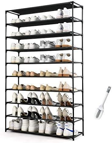 HODYANN Shoe Tower Review: 10 Tiers Shoe Rack for Entryway