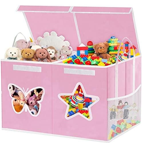 🌟Ultimate Toy Box for Girls-Organize with Style!🌸