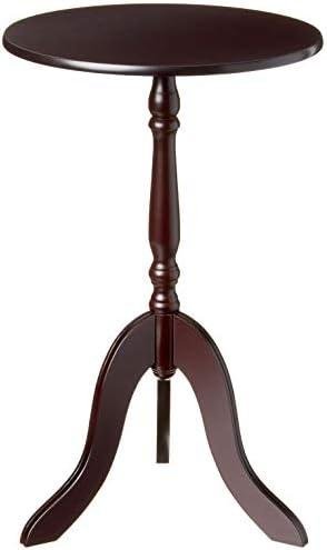 Review: Frenchi Furniture Mahogany Pedestal End Table - Compact Classic Charm