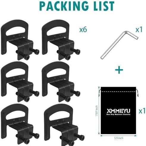 Review: 6 PCS Non Slip Mattress Gaskets for Metal Bed ⁢Frame