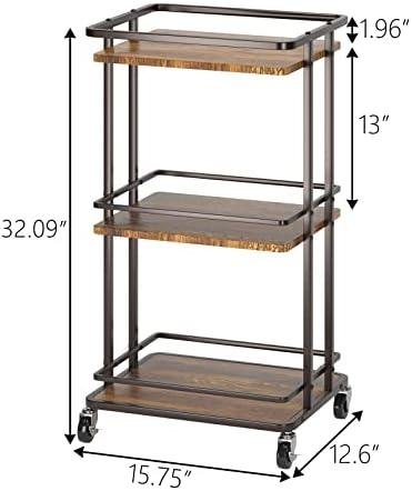 Elevate Your ⁣Space with Our 3 ‍Tier Bar⁢ Cart:⁢ A Stylish and Functional Addition