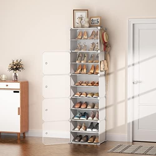 LANTEFUL 10 Tier Shoe Storage Cabinet Review: Organize Your Shoes with Ease