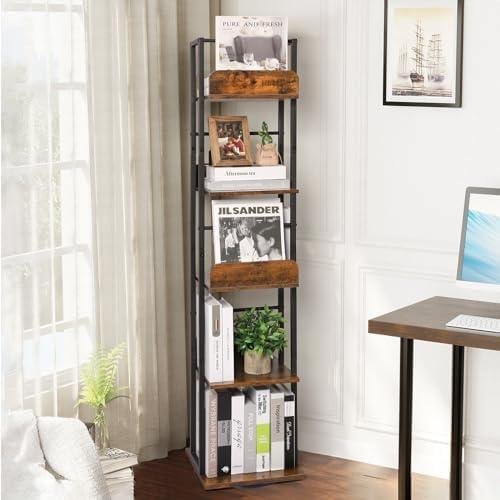 BIKONEY ‌Rotating​ Bookshelf Tower Review: Space-Saving and Stylish