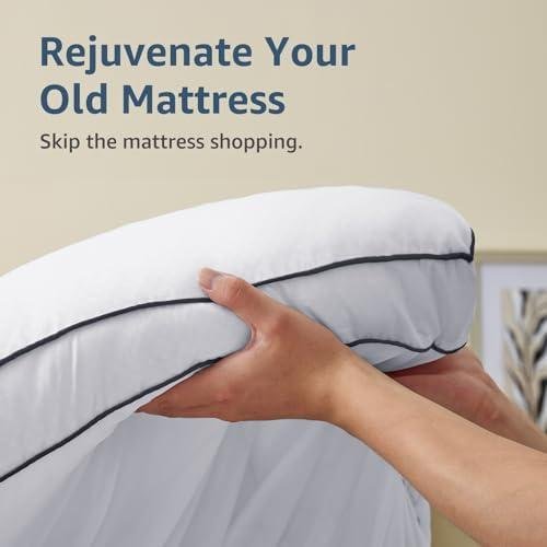 CozyLux⁣ Mattress Topper Queen Review: Plush & Supportive Bed Upgrade