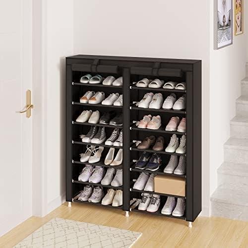 Review: Shoe Rack Storage Organizer - Holds⁢ up to 28⁤ Pairs,​ Portable, ​High Quality