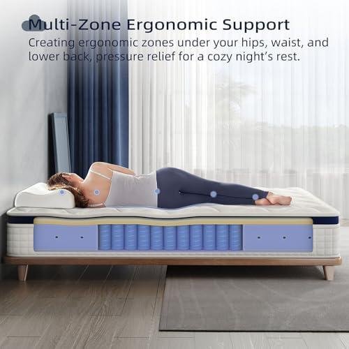 Crystli Hybrid Mattress Review: Cooler ​Sleep, Motion Isolation, Pain-Free ⁢Support