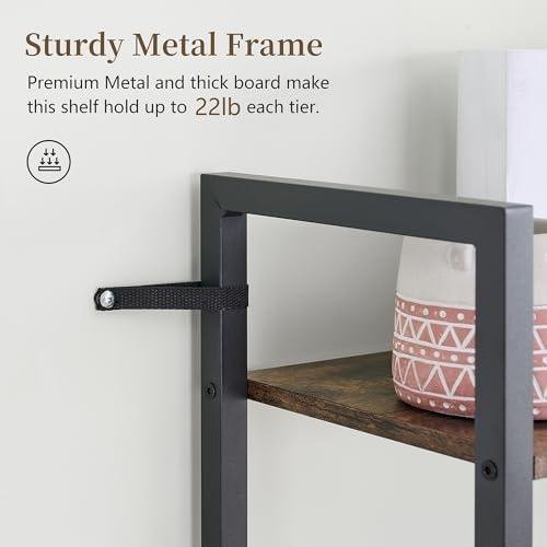 Tajsoon 3 Tier‍ Ladder Shelf Review: Stylish &​ Sturdy Small Bookshelf