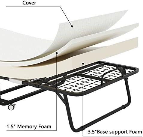 Review: CAIYUN Folding ​Bed with Memory Foam Mattress