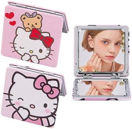 Review:​ 2Pack Cute Travel Compact Mirror - Perfect Makeup Gift for Women Girls