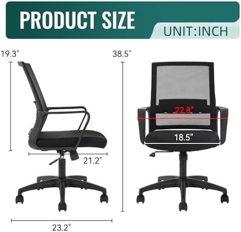 Comfortable and Supportive⁤ Mesh⁣ Office Chair Review by OurTeam