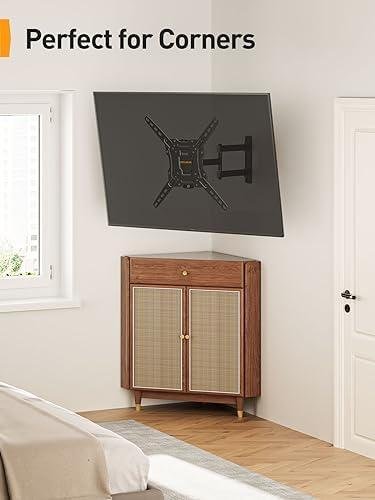 Review: ⁣Perlegear Full Motion TV Wall⁣ Mount - ‌Solid​ Construction ⁣& Easy Installation