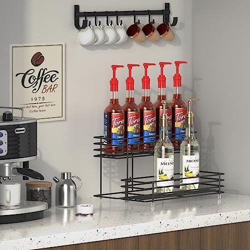 Review: EIPIZX Coffee⁣ Syrup Rack - Stylish & Functional