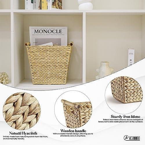 Stylish and Sustainable Wicker Waste Basket Review