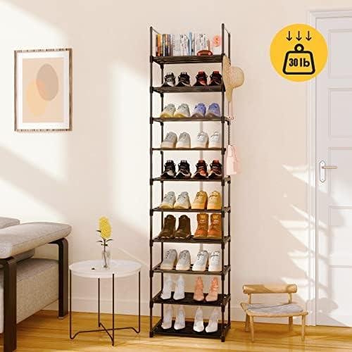 Antigo 10​ Tier Tall Shoe Rack: Efficient Shoe Storage Solution