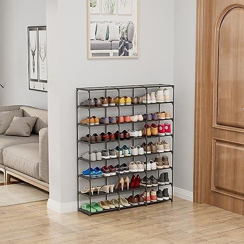 Ultimate Shoe Rack: SMILHELTD 3 Rows 8⁣ Tier Organizer Tower