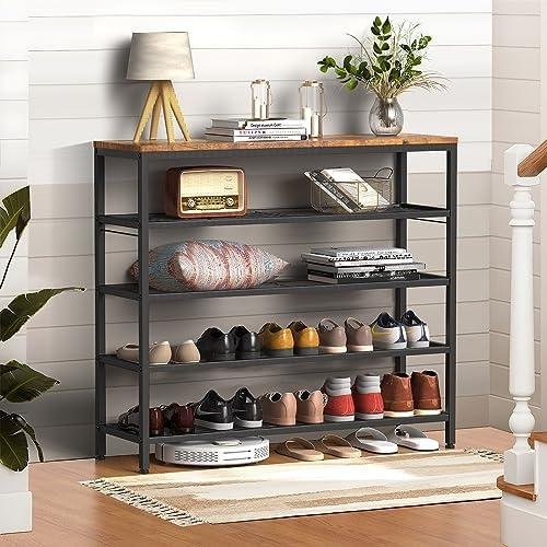 Review: usikey 5-Tier Shoe Rack - Industrial Storage ⁤Organizer