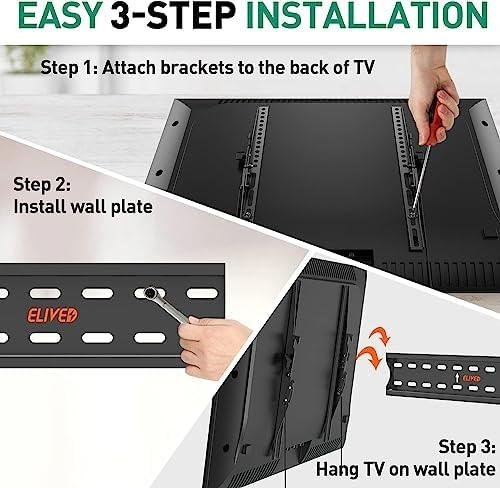 Review: ELIVED Tilting ‍TV Wall ​Mount Bracket - A ⁤Sleek and Easy Installation Solution