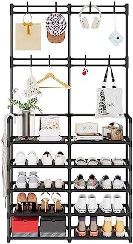 UDEAR 5-Tier Coat and Shoe Rack Review: Organize Your ‍Entryway in Style