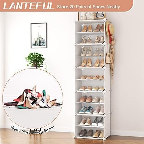 LANTEFUL 10 Tier Shoe Storage Cabinet Review: ⁢Organize ‍Your Shoes​ with Ease