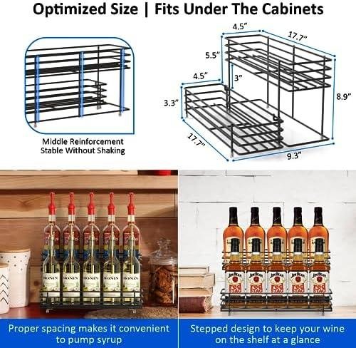 Review: EIPIZX Coffee Syrup Rack - Stylish & Functional