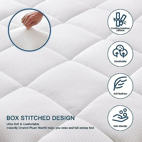 Review: Bedluxury 3 Inch Mattress Topper Queen⁤ Size​ Dual Layer