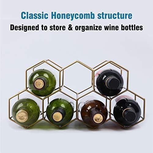 Review: Urban Deco ‍Small ‍Gold Wine Rack - Elegant & Space-Saving Storage Solution