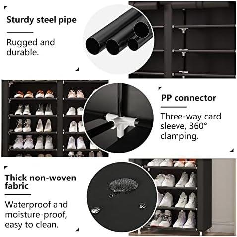 Review: Shoe Rack Storage⁢ Organizer - Holds up to 28 Pairs, Portable, High Quality