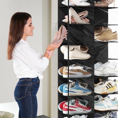 Review: Fixwal Over The Door ‍Shoe Rack - Organize 16 Pairs of Shoes ‌Easily!