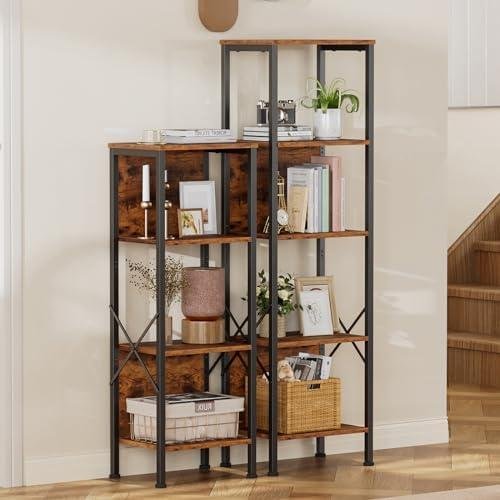 Furologee 5 Tier Bookshelf Review: Space-Saving, ​Versatile, and Sturdy!