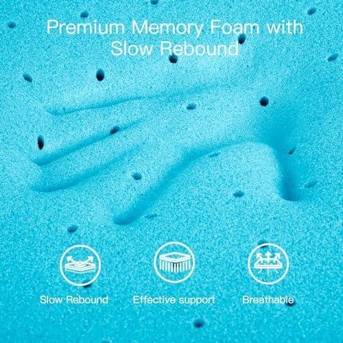 Review: ⁣Airensky Gel Memory‍ Foam Mattress​ Topper -‌ Cooling & Comfortable