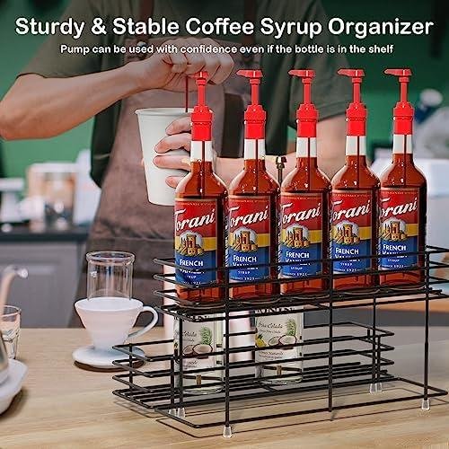 Review: EIPIZX Coffee⁤ Syrup Rack⁢ - Stylish & Functional