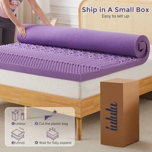 Upgrade Your Sleep with IULULU ​2-Inch Queen⁤ Size Gel Memory Foam Topper