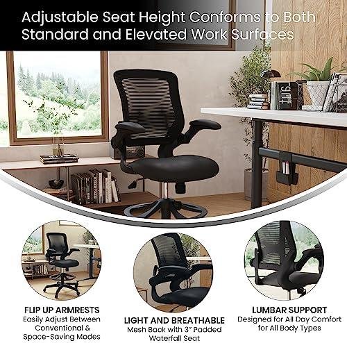 Flash Furniture Kale Mid-Back Swivel Office Chair Review: Ultimate Ergonomic Comfort